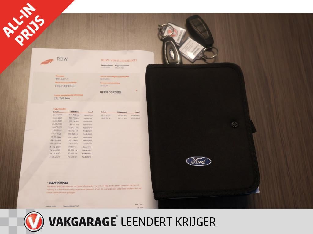 Ford Focus wagon 1.0 lease edition rijklaarprijs/trekhaak