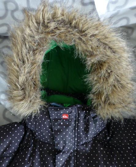 Bieden vanaf €20 !!! - Ski-jas Quiksilver Snowboard, 80% dons, 20% veren
