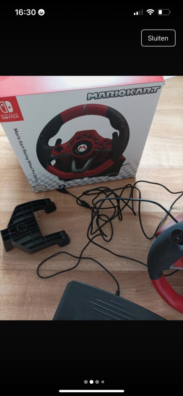 Nintendo switch Mario kart stuur