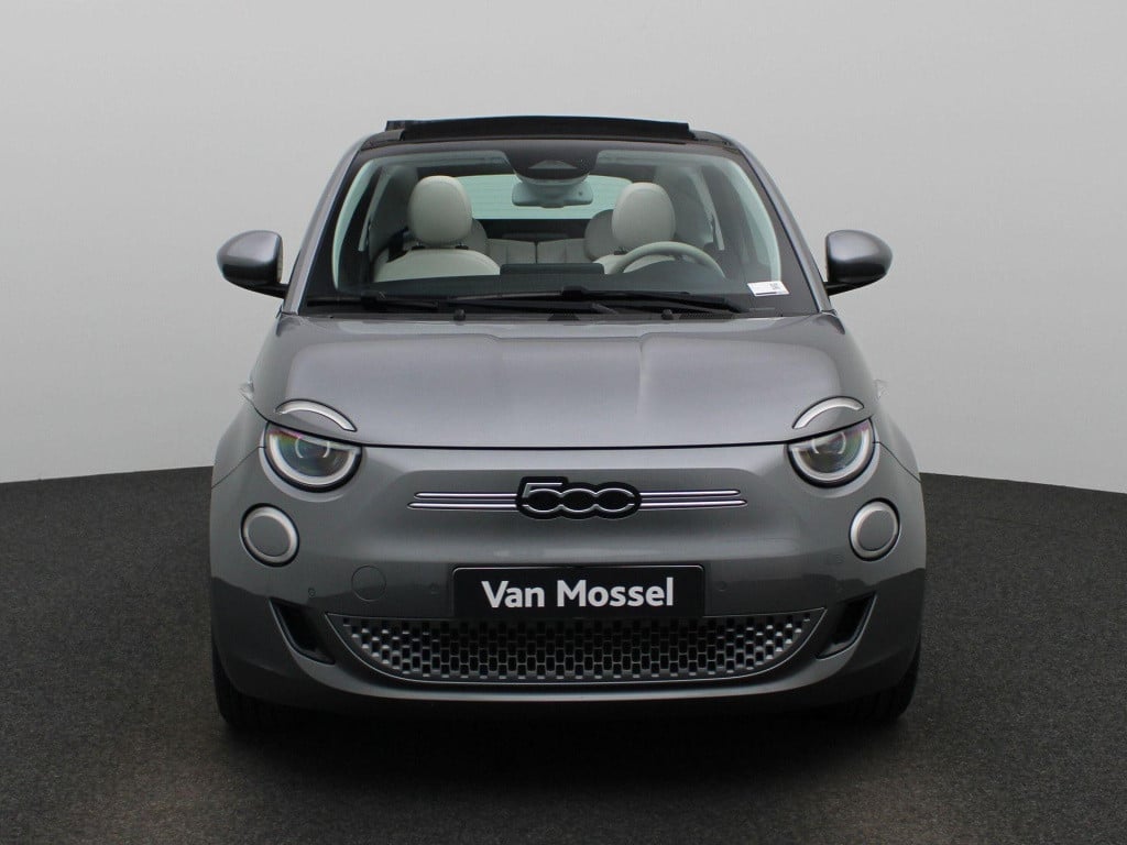 Fiat 500e c la prima 42 kwh leren bekleding - navigatie - camera - adapt. c