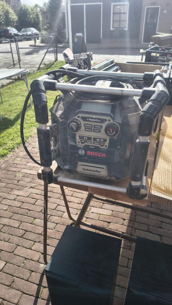 Bosch PowerBox Bouwradio