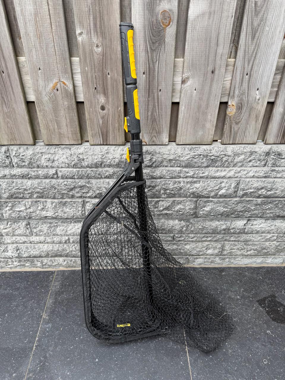 Telescopisch schepnet spro rubber mesh