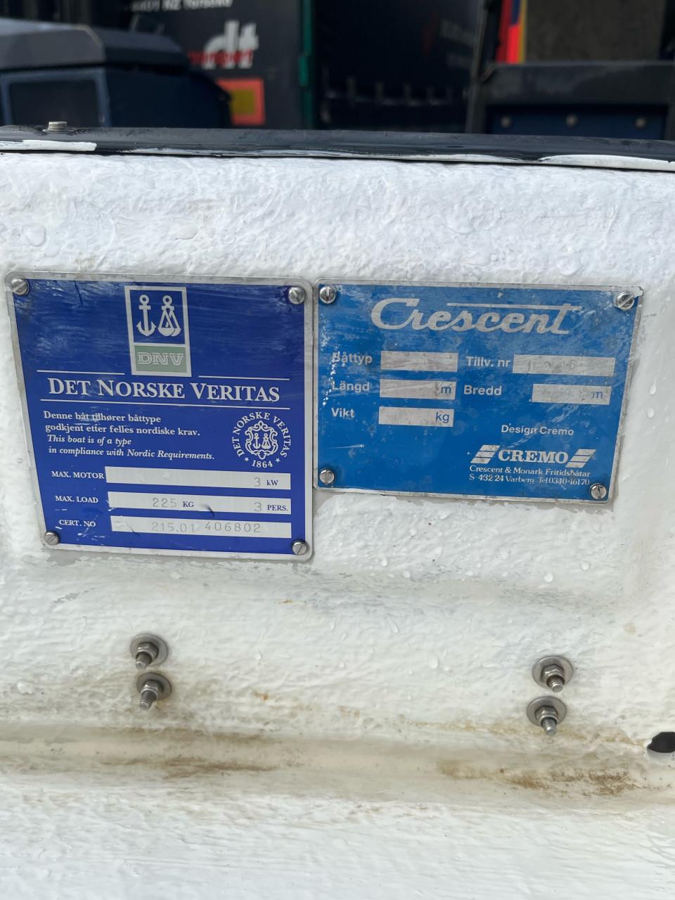 Crescent 310 met 5 pk Yamaha