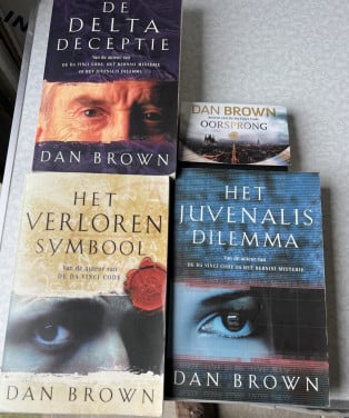 Dan Brown 4 boeken