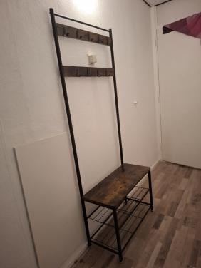 Kapstok en schoenenrek