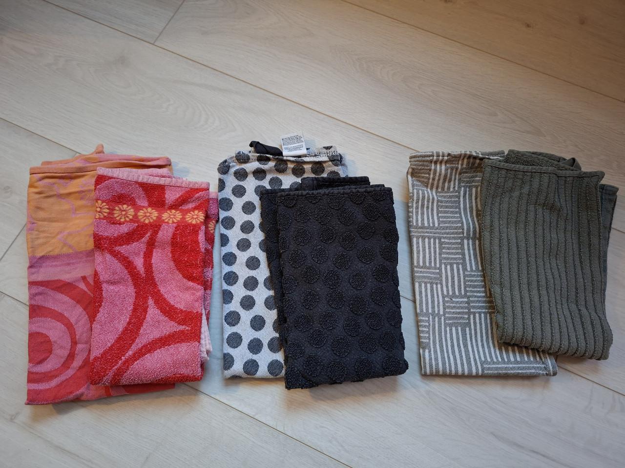 3 sets hand+theedoek