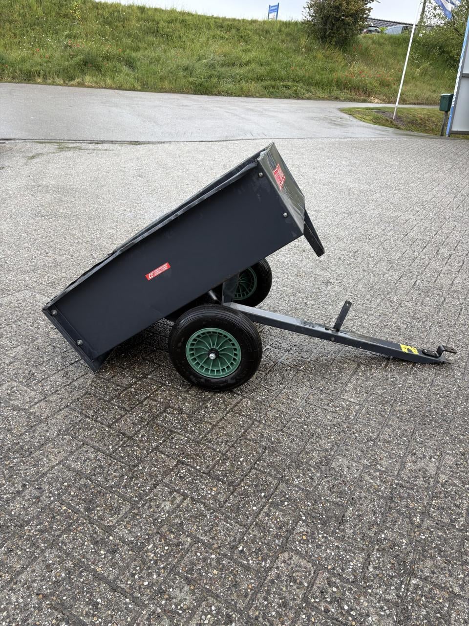 Aanhangwagen voor quad of grasmaaier
