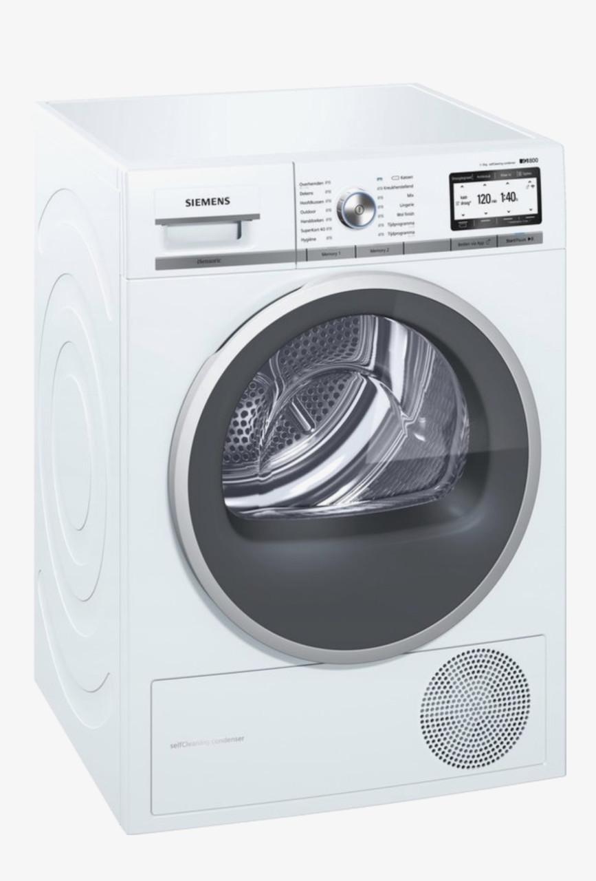 Siemens droger iq 800 selfcleaning condenser