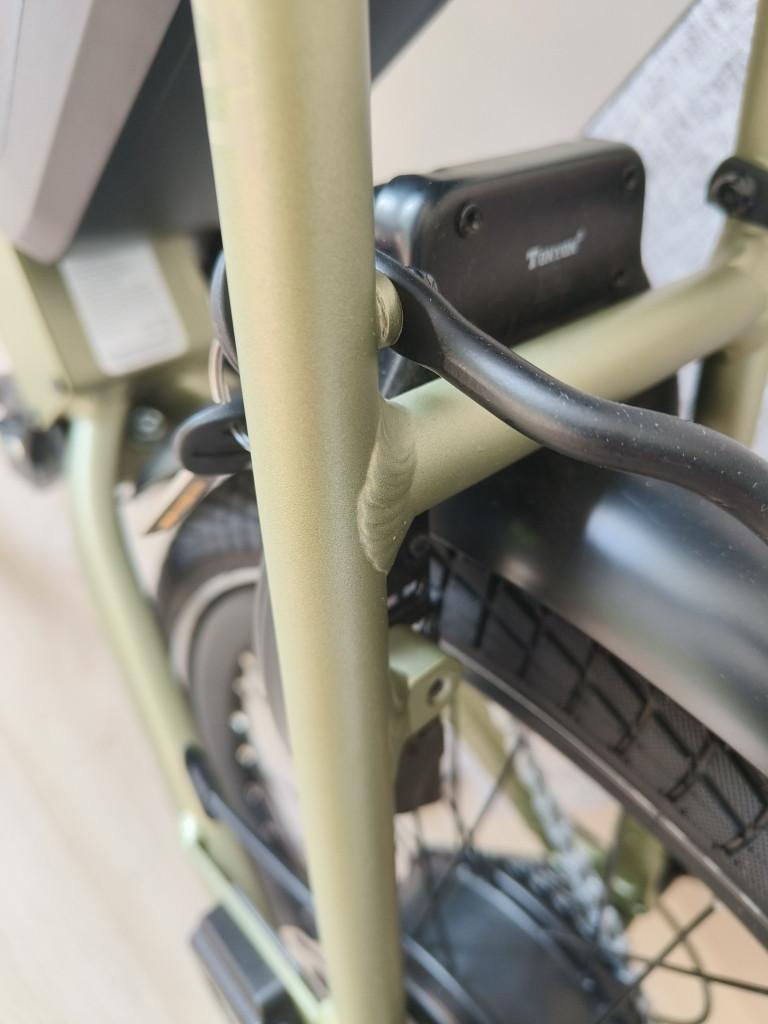 LIDL X530 vouwfiets, LG accu, 80 km, rijk uitgerust, nieuw