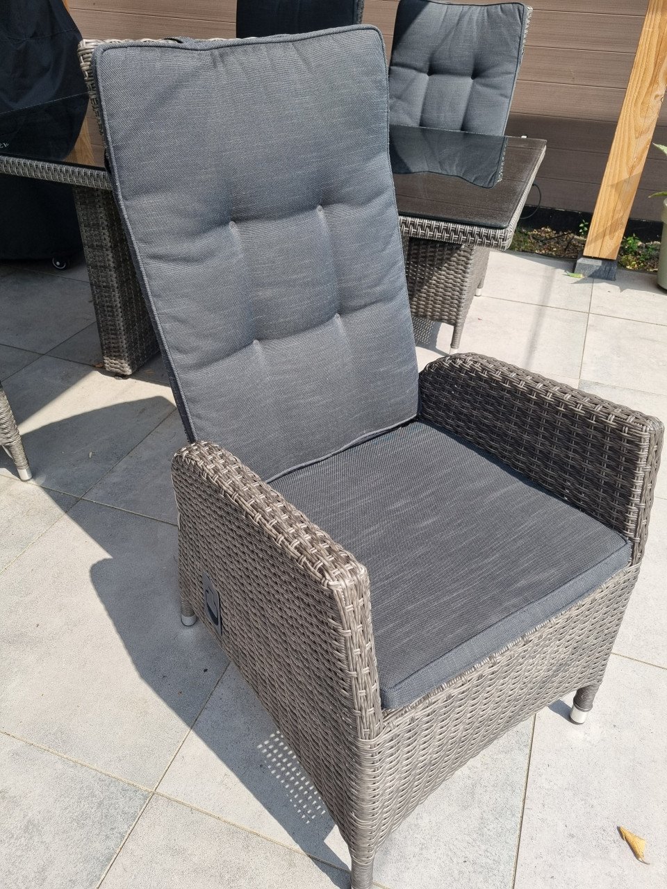 Tuinset tafel met 4 stoelen