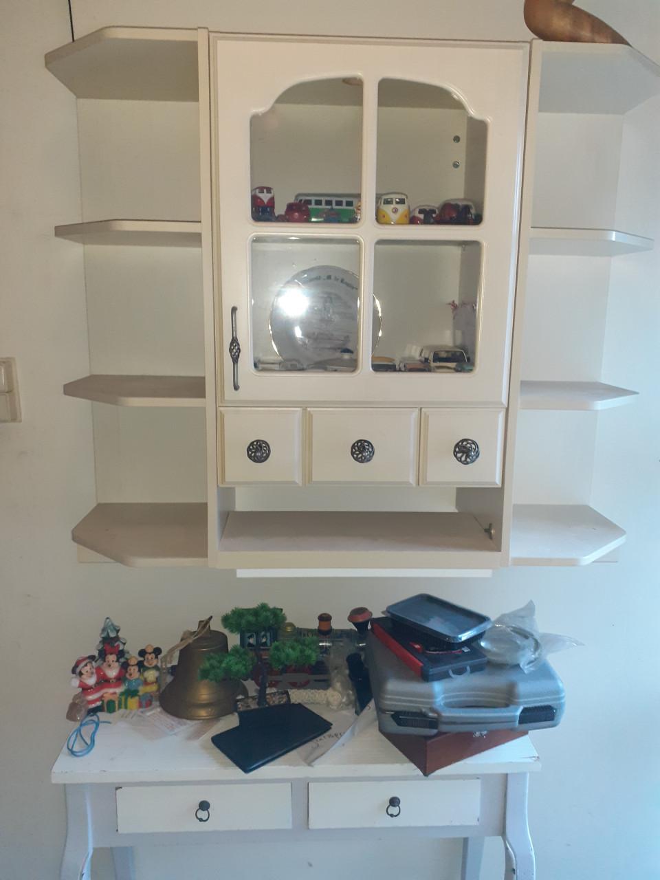 Kast Vitrine-kast  & Onderkast Side-Table