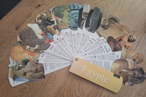Egypte – waaier (27cm), door Barbara Visser