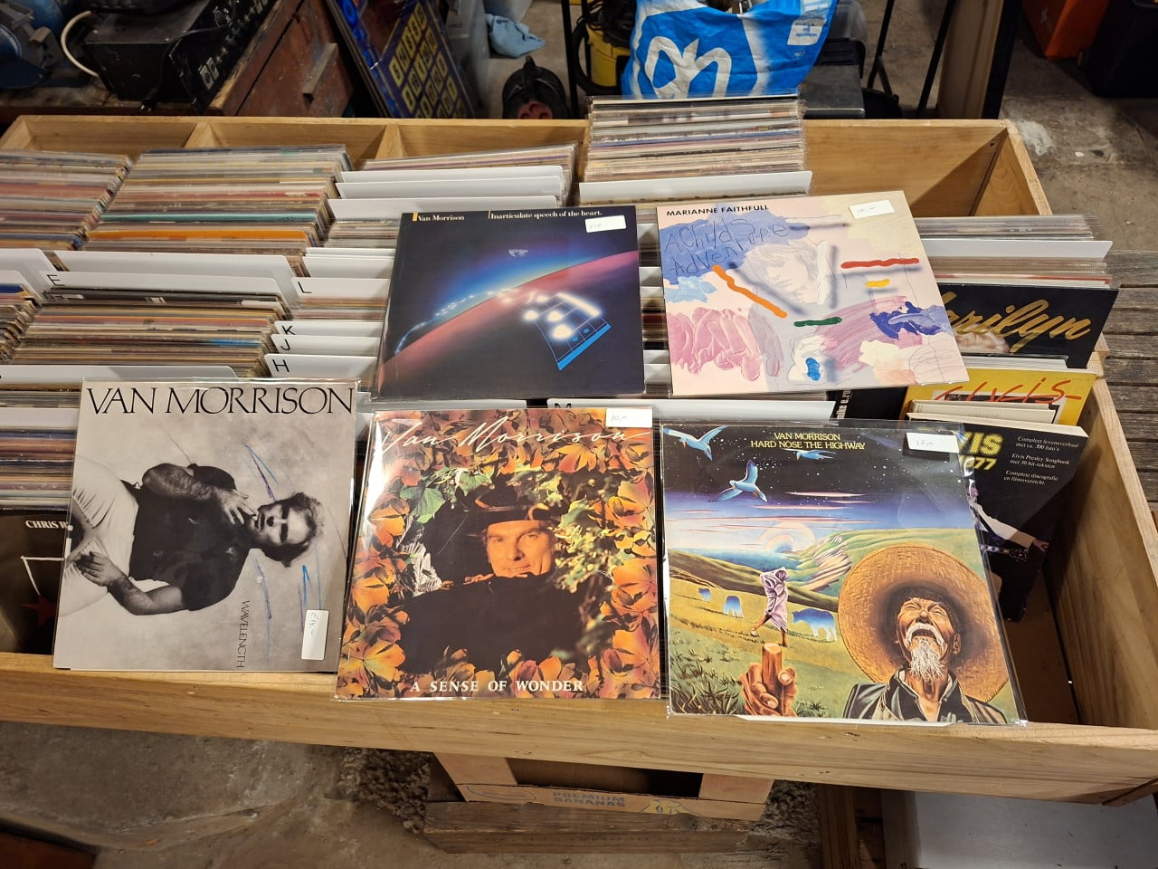 In en verkoop lps