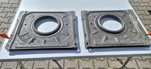 Draaiplateau set (L+R) fiat ducato stoelen camper