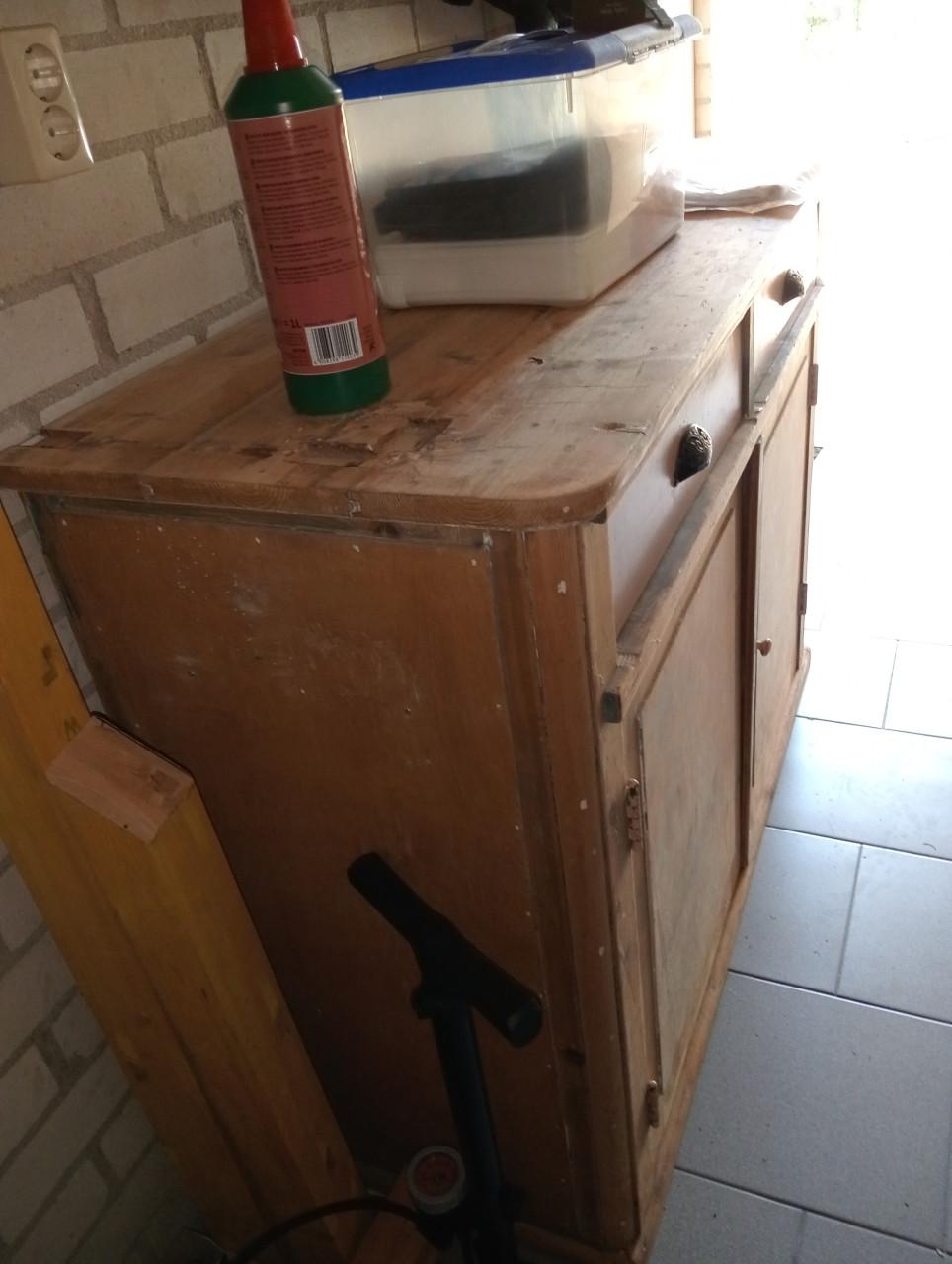 Grenen buffetkast