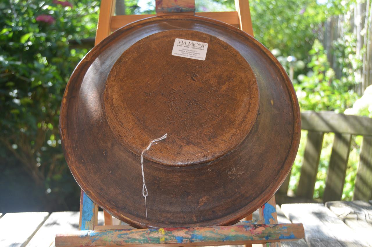 Grote 19e eeuwse schotel uit de Elzas