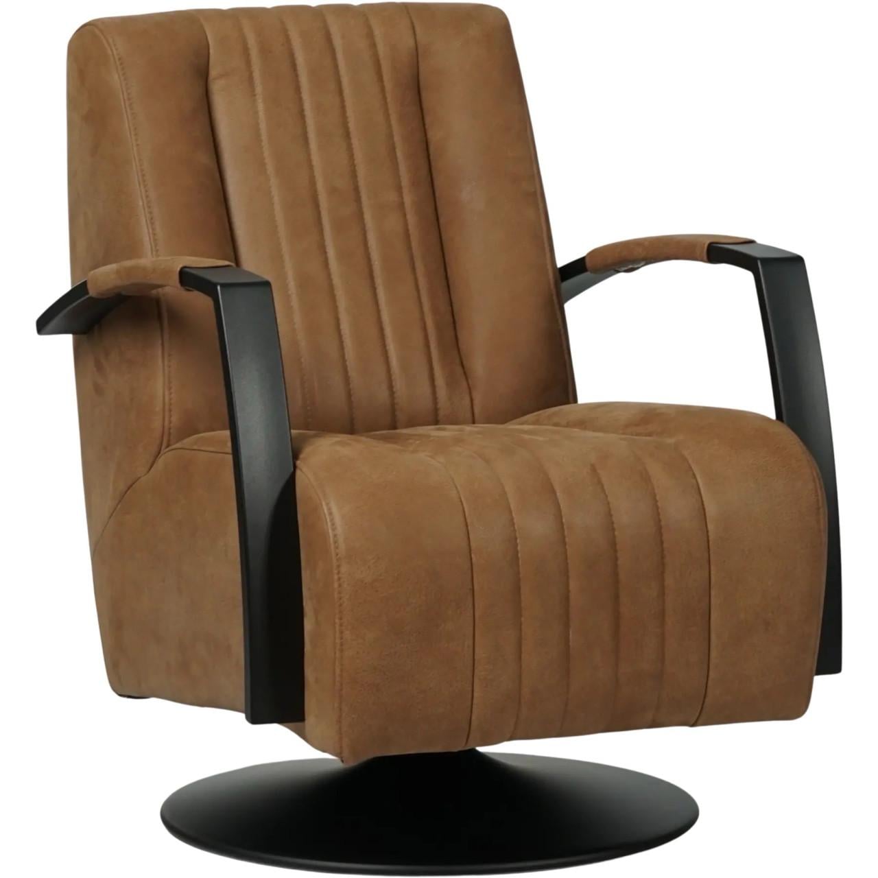 Draaifauteuil bruin