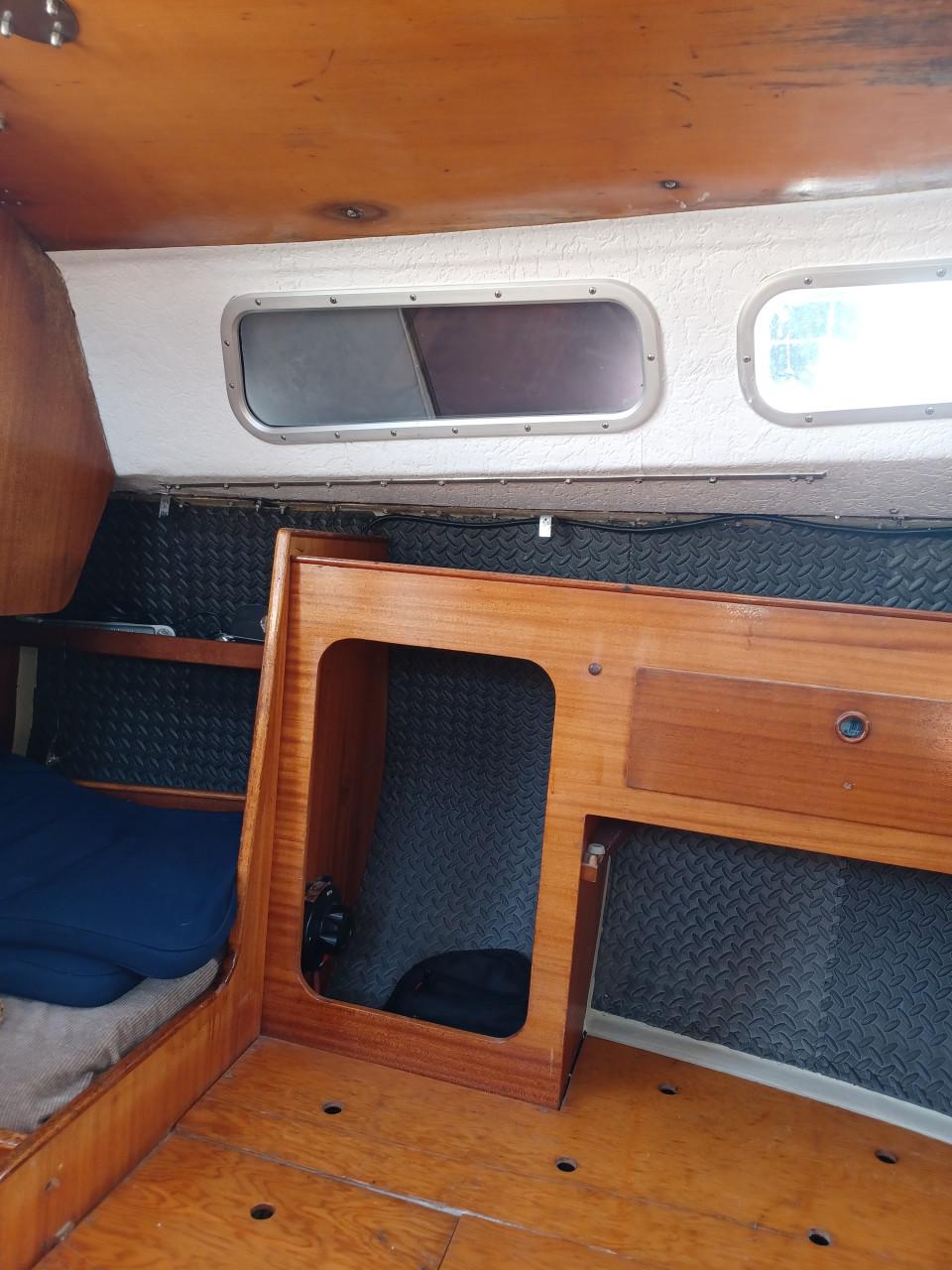 Kajuit zeiljacht 8.5 meter
