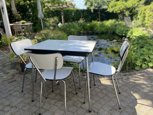 Vintage formica eethoek