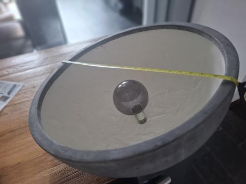 Betonlook lamp