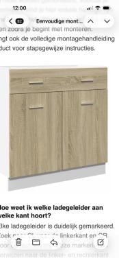 Badkamer meubel nieuw