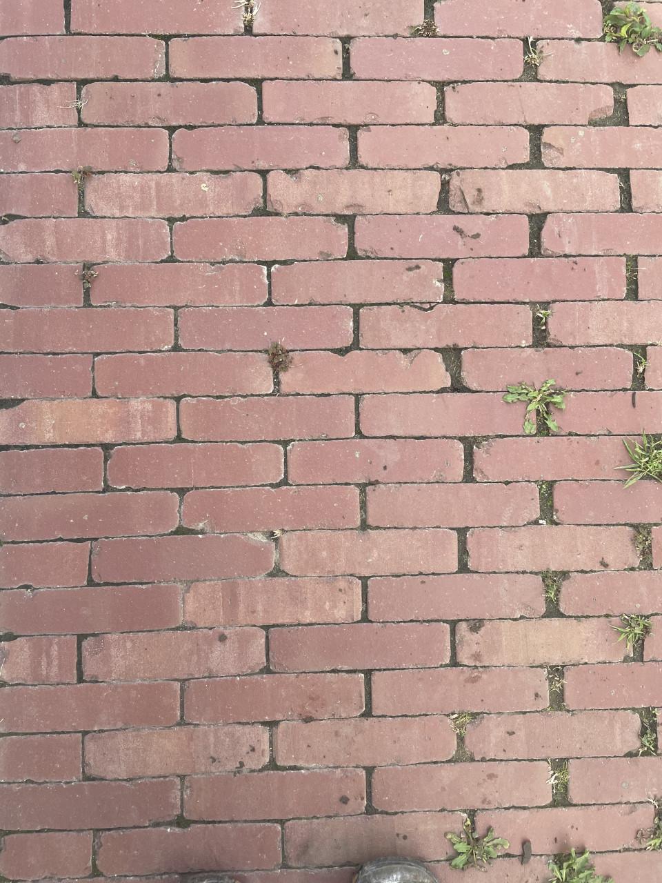 Gebakken stenen / waaltjes (16m2)