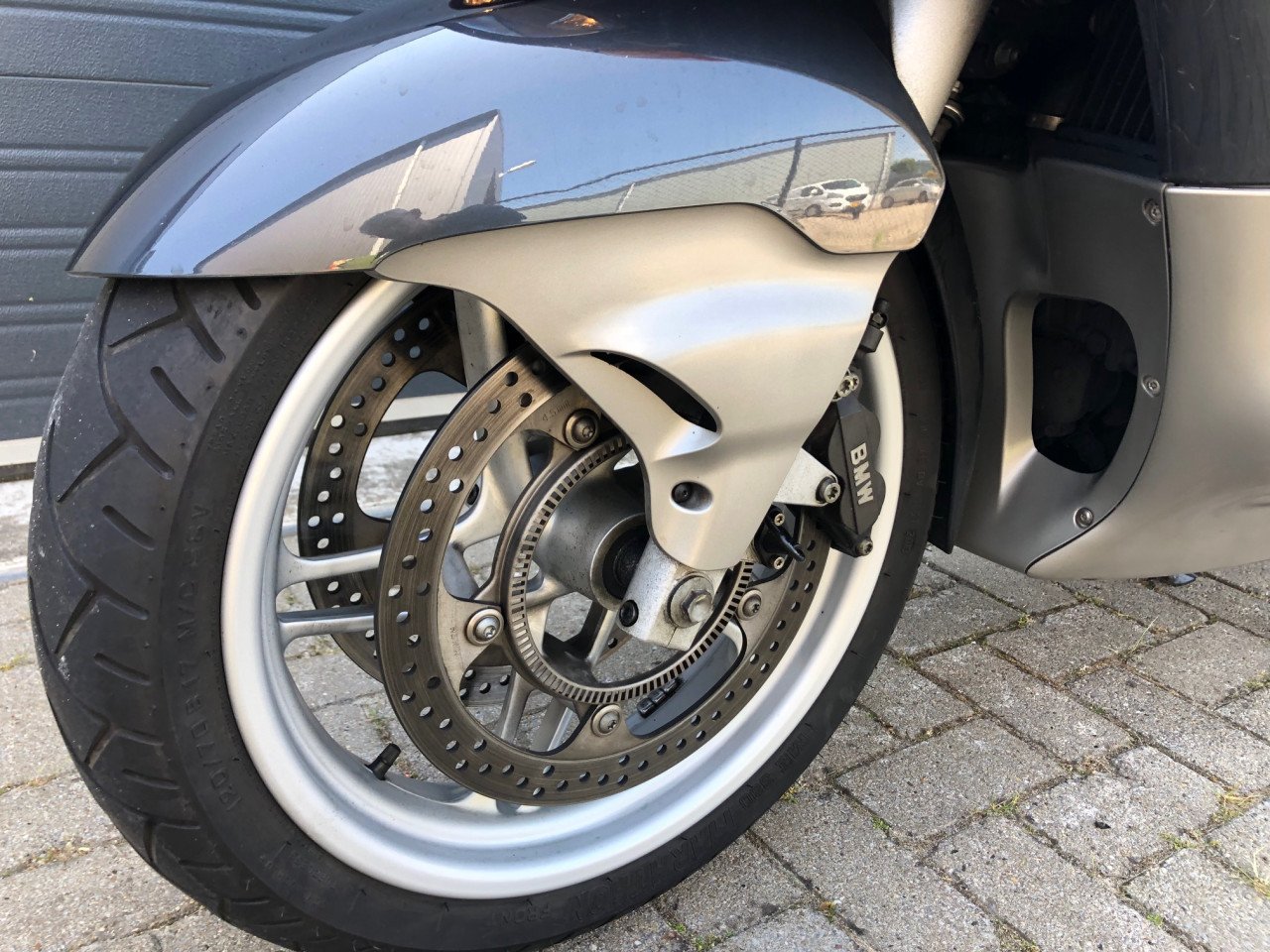 BMW K1200LT, 2006, slechts 37461 km, chroompakket, elek middenbok, €4995,-