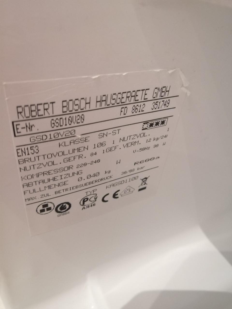 Te Koop: zgan Bosch vrieskast