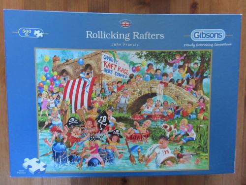 Leuke volledige puzzel van 500 stukjes, zo goed als nieuw.