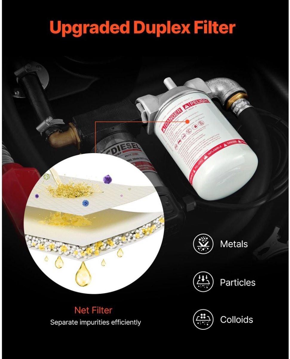 Draagbare brandstoftank - Met Transferpomp 12 V