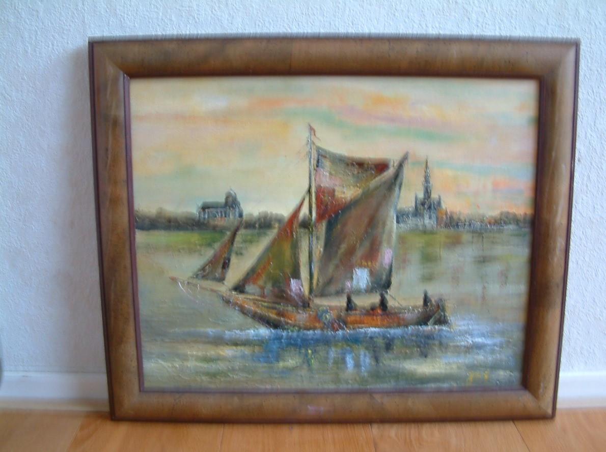 Veere  olie verf  div schilderijen