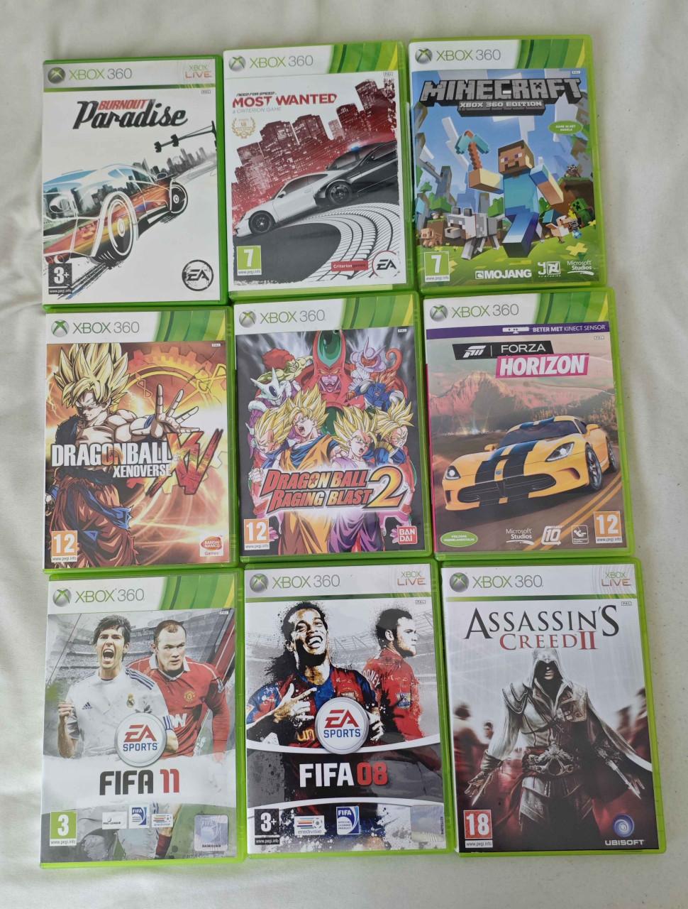 Xbox 360 (Controllers, Spellen & Accesoires)