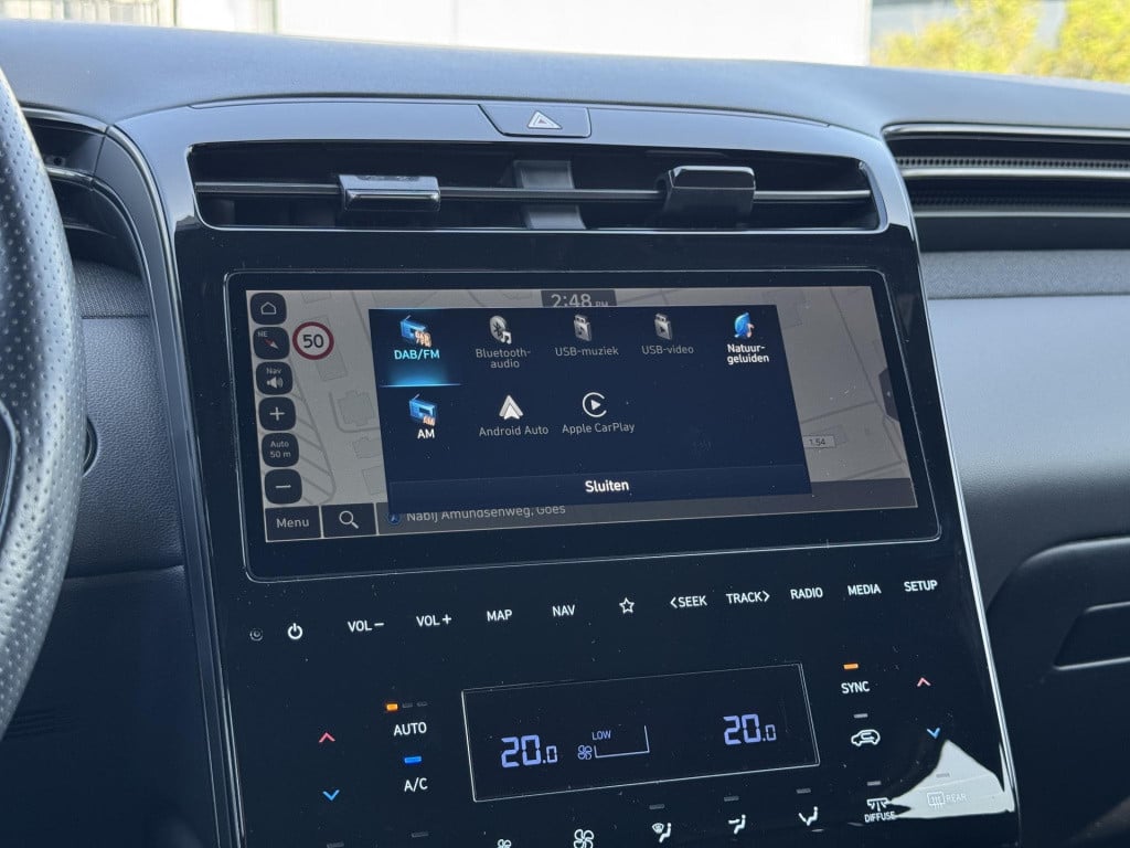 Hyundai Tucson Hybrid 1.6 t-gdi hev n line sky | panoramadak | leder/alcant