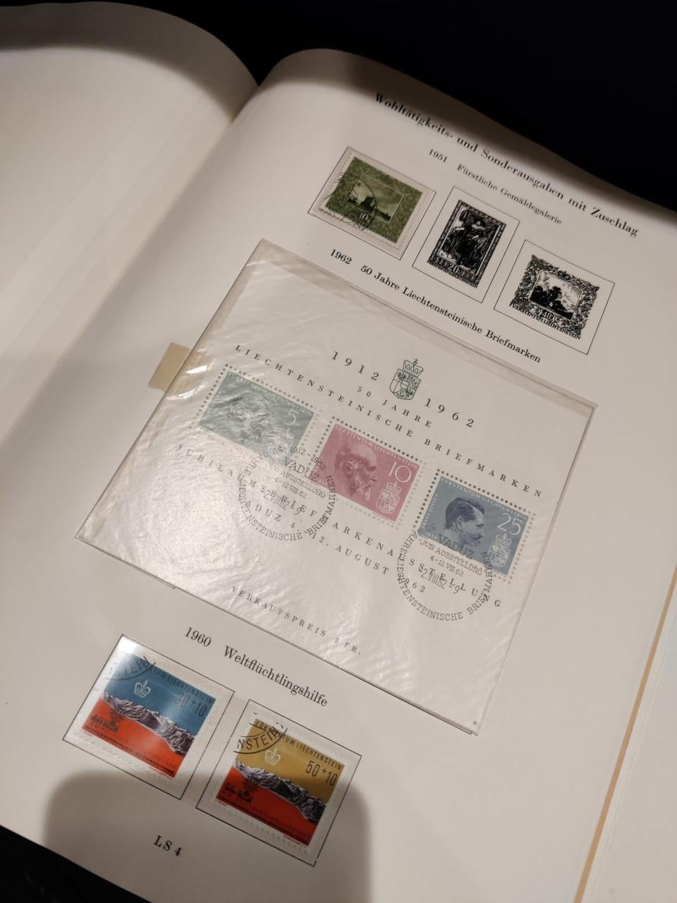 Verzameling Liechtenstein bieden bij deze advertentie (Deel 1)