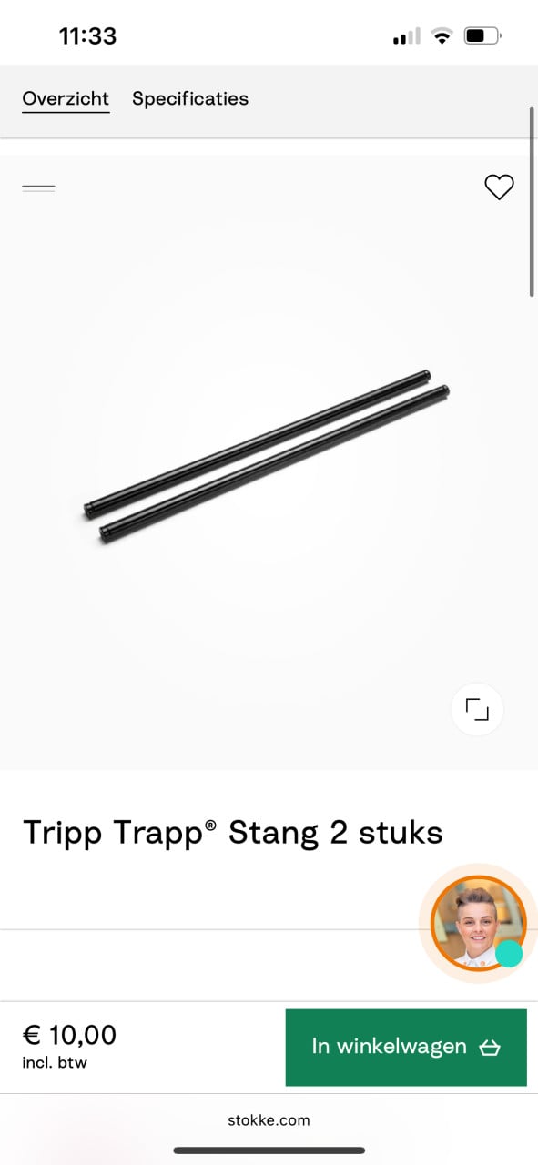 Tripp Trapp onderdelen