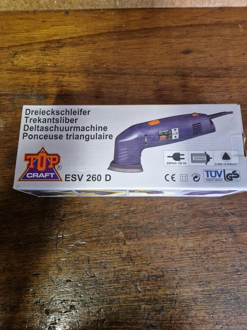 Driehoek schuurmachine.