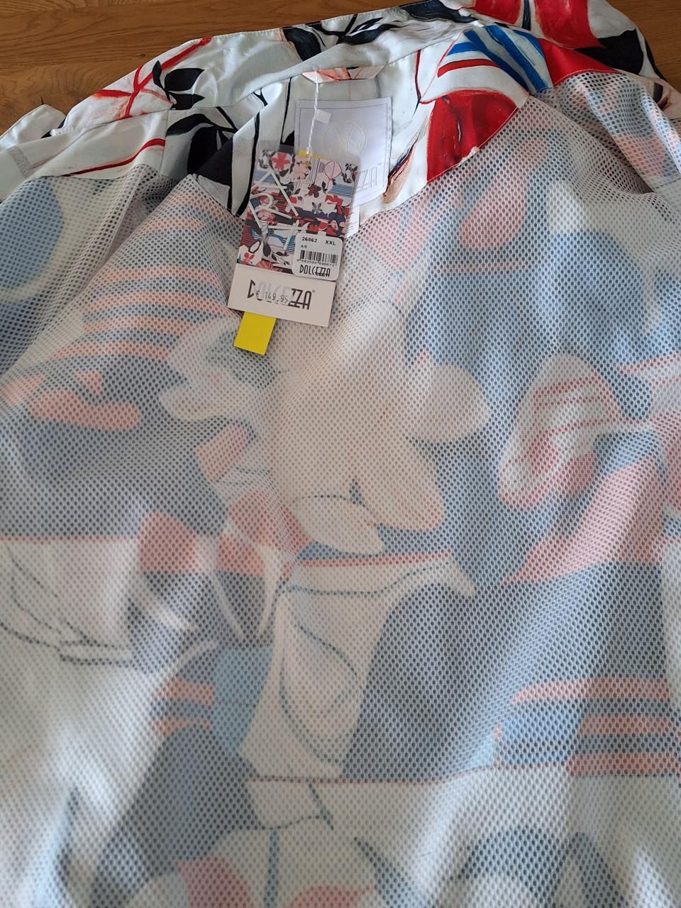 Nieuw! Prachtig kleurrijk jasje/jack, merk Dolcezza