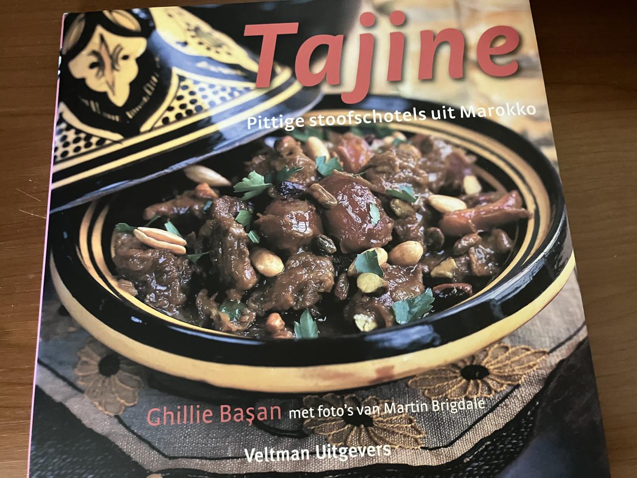 Tajine geglazuurd met kookboek