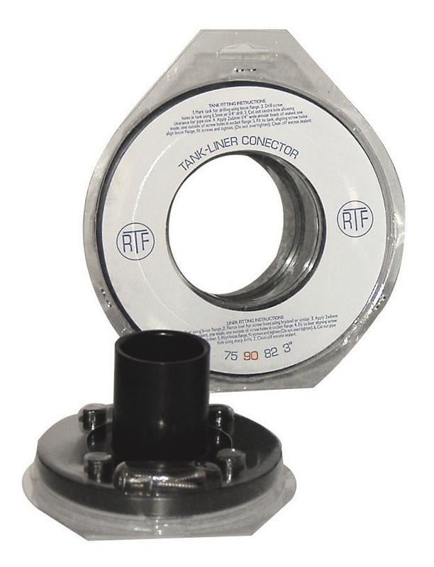 Koi Pro Tank/Folie Connector Rond 110mm - Installatie