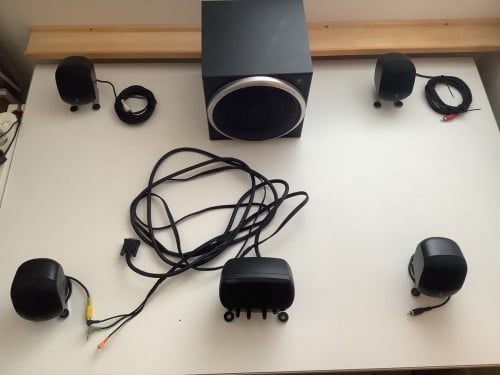Logitech Z-640 actief luidsprekersysteem 5.1 voor computer