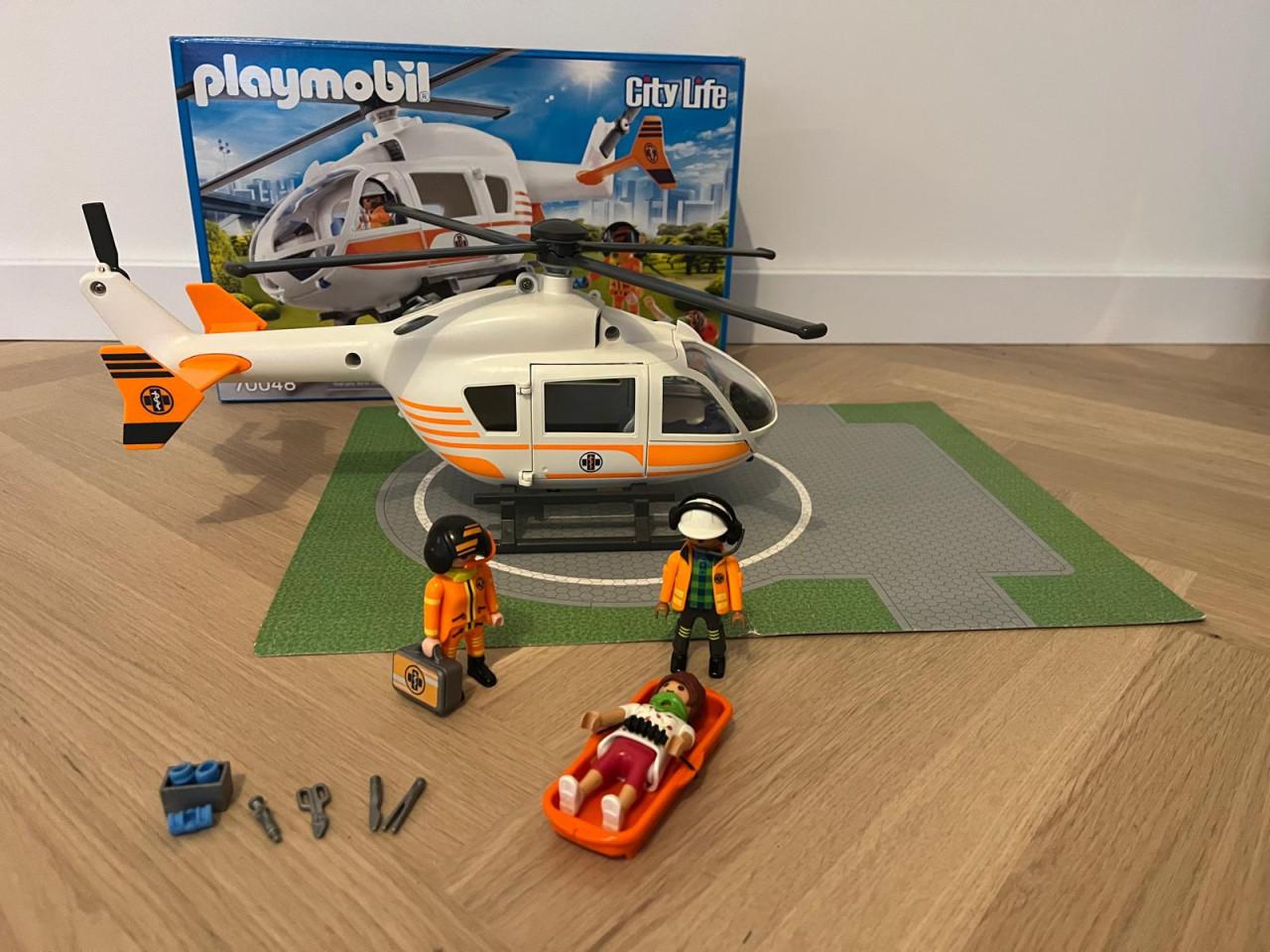 PLAYMOBIL City Life Eerste hulp helikopter - 70048