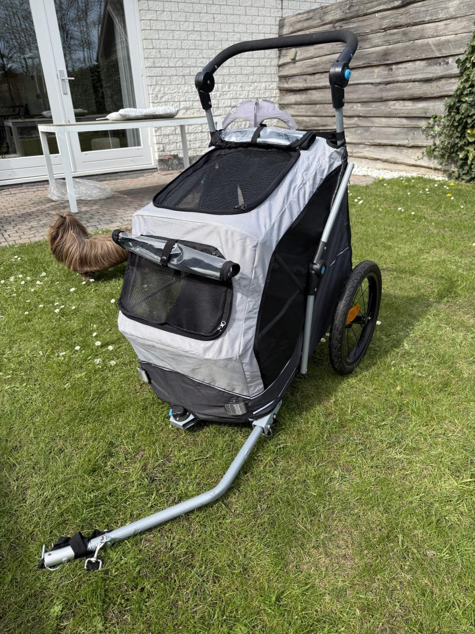 Hondenfietskar Trixie maat M