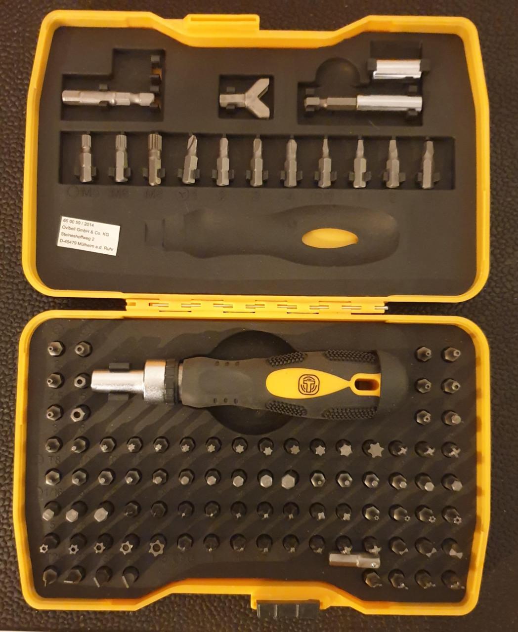 Topcraft Schroevendraaier Set - Compleet nieuw 101 delig