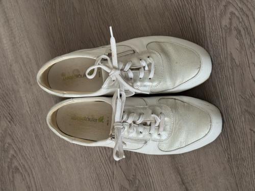 Comfortabele, witte Waldlaufer damesschoenen, Maat 43 h