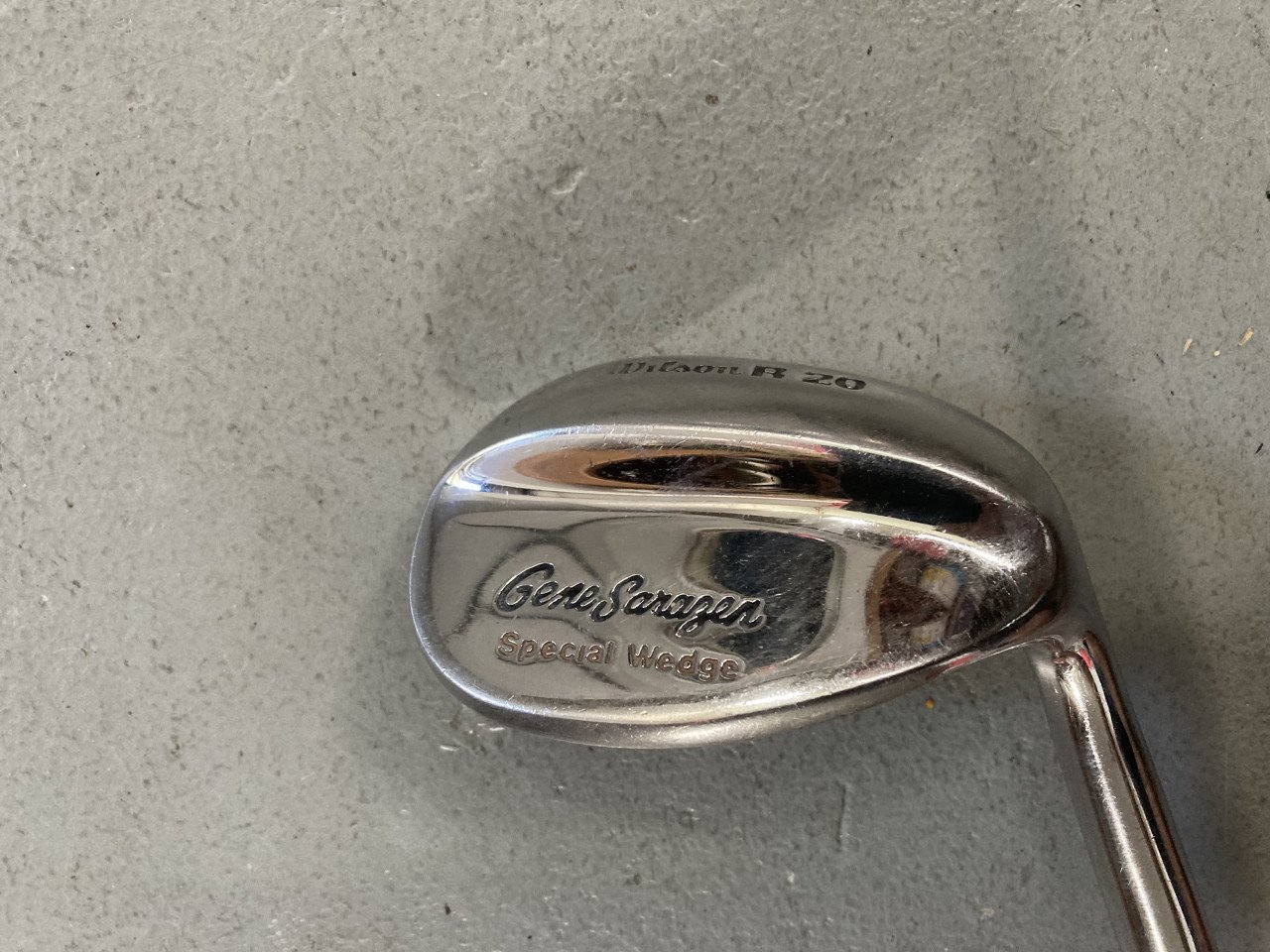 Vintage Wilson Gene Sarazen R 20 Special Wedge