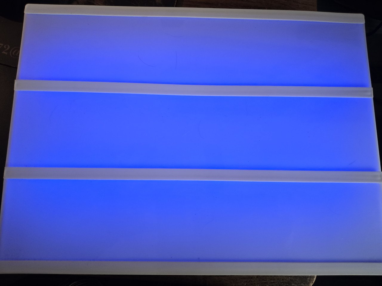Led Lichtbox op batterijen, niet incl. 22x30 cm