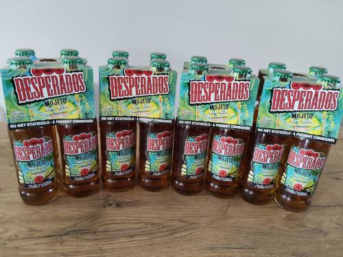 16 flessen Desperados Mojito, €0,50 per fles