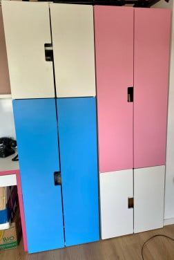 2 ikea stuve kasten