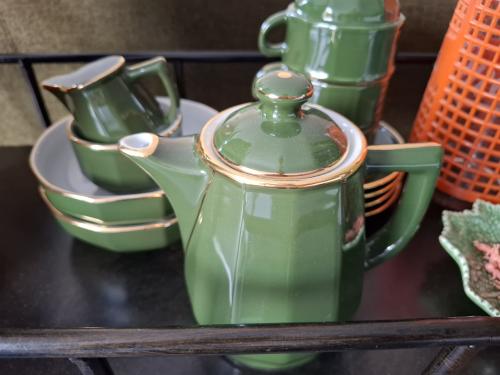 Apilco koffieservies groen