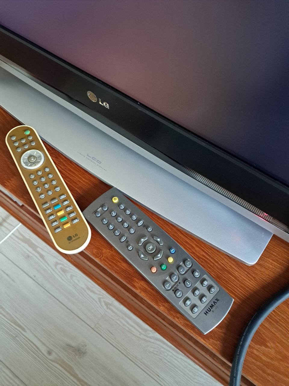 LG TV toestel met Humax